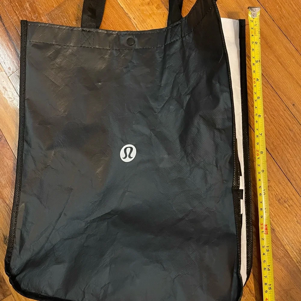 lululemon athletica Black and White Tote Bag